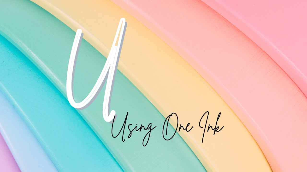 Natasha Foote Creative Using One Ink Feature Video