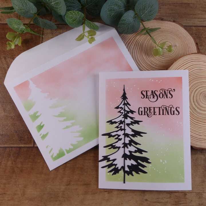 Season's Greetings 5 Ingredient or Less Card Making