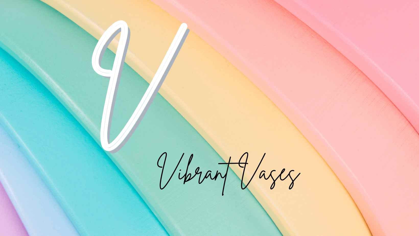 Natasha Foote Creative Vibrant Vases